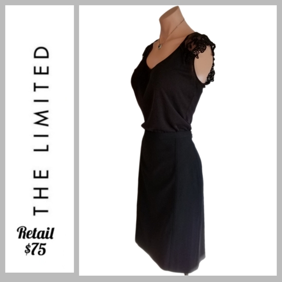 The Limited Dresses & Skirts - The Limited skirt $75 Retail sz 10 Classic Stretch Pencil black, FINAL PRICE!